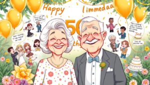 Śmieszne życzenia na 50 rocznicę ślubu