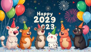 Śmieszne życzenia na nowy rok