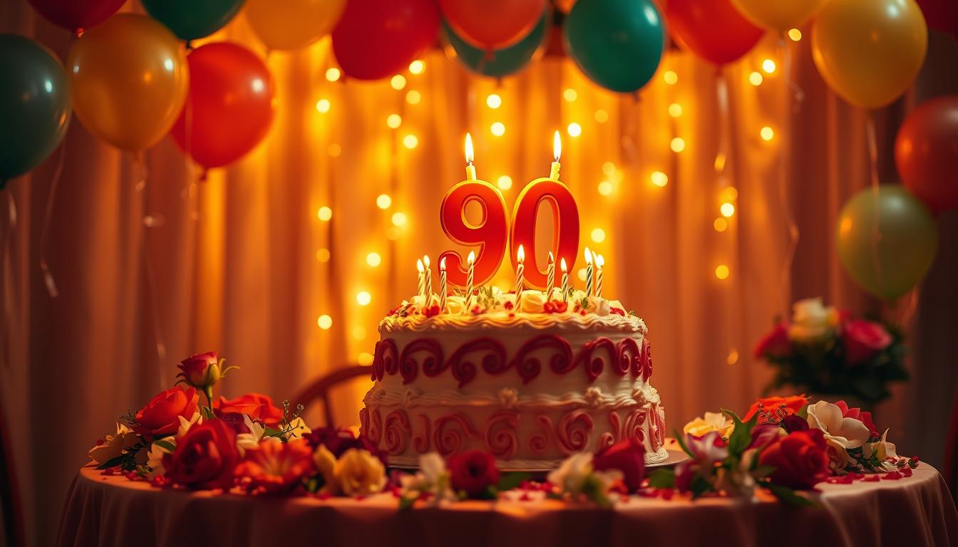 Wzruszające życzenia na 90 urodziny