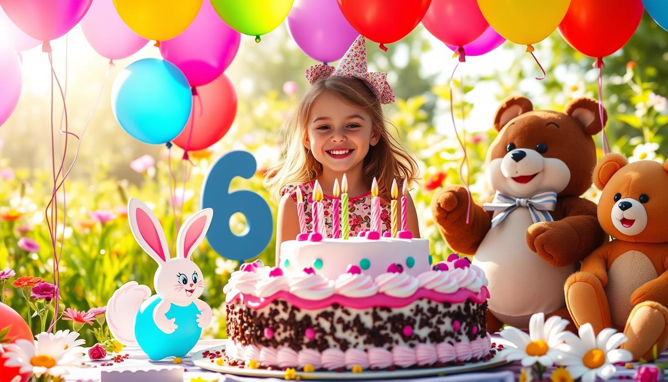 Życzenia urodzinowe dla 6latki