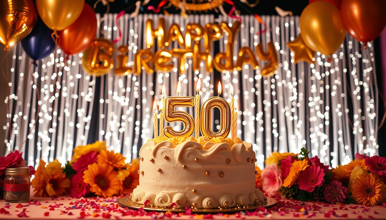 Życzenia urodzinowe na 50 lat