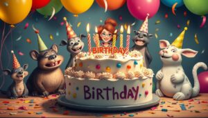 Śmieszne życzenia urodzinowe dla kobiety