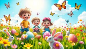 Życzenia dla dzieci na wielkanoc