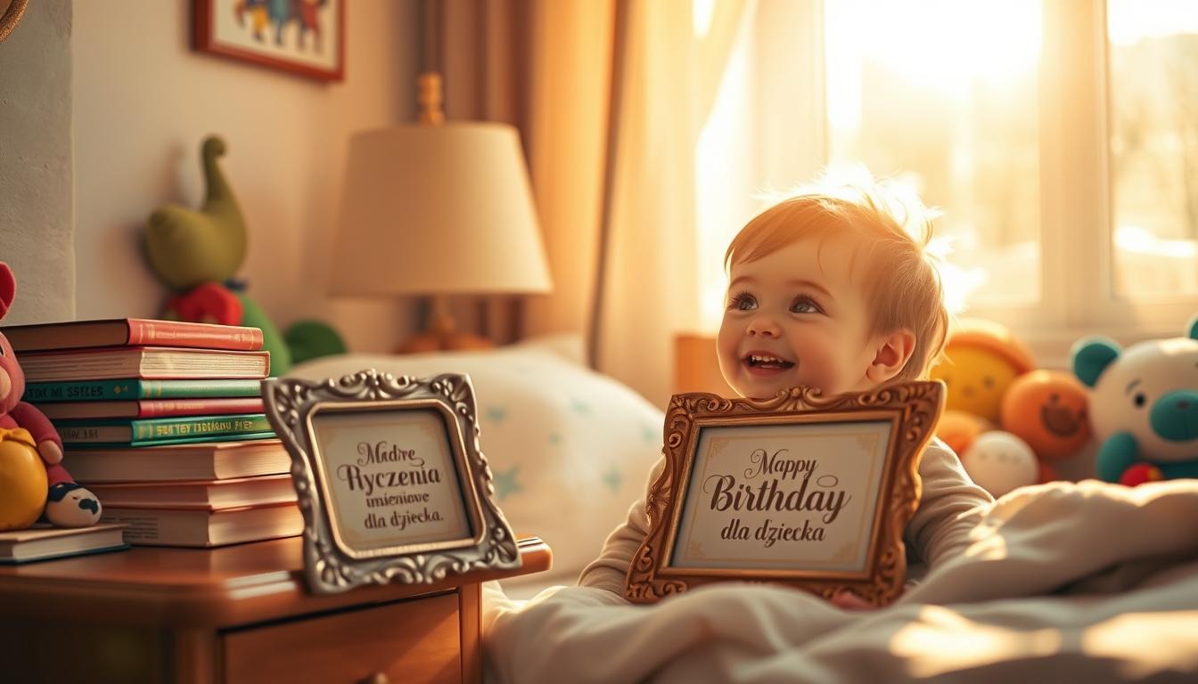 Mądre życzenia imieninowe dla dziecka