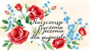 Najszczersze życzenia dla przyjaciela