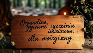 Oryginalne życzenia imieninowe dla mężczyzny