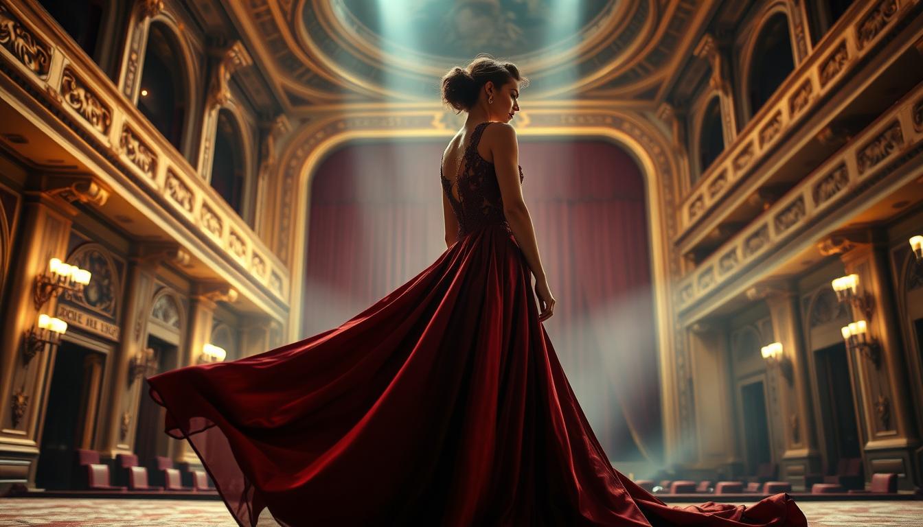 Strój do teatru damski