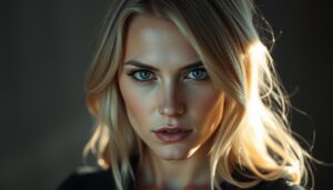 Zimny odcień blondu