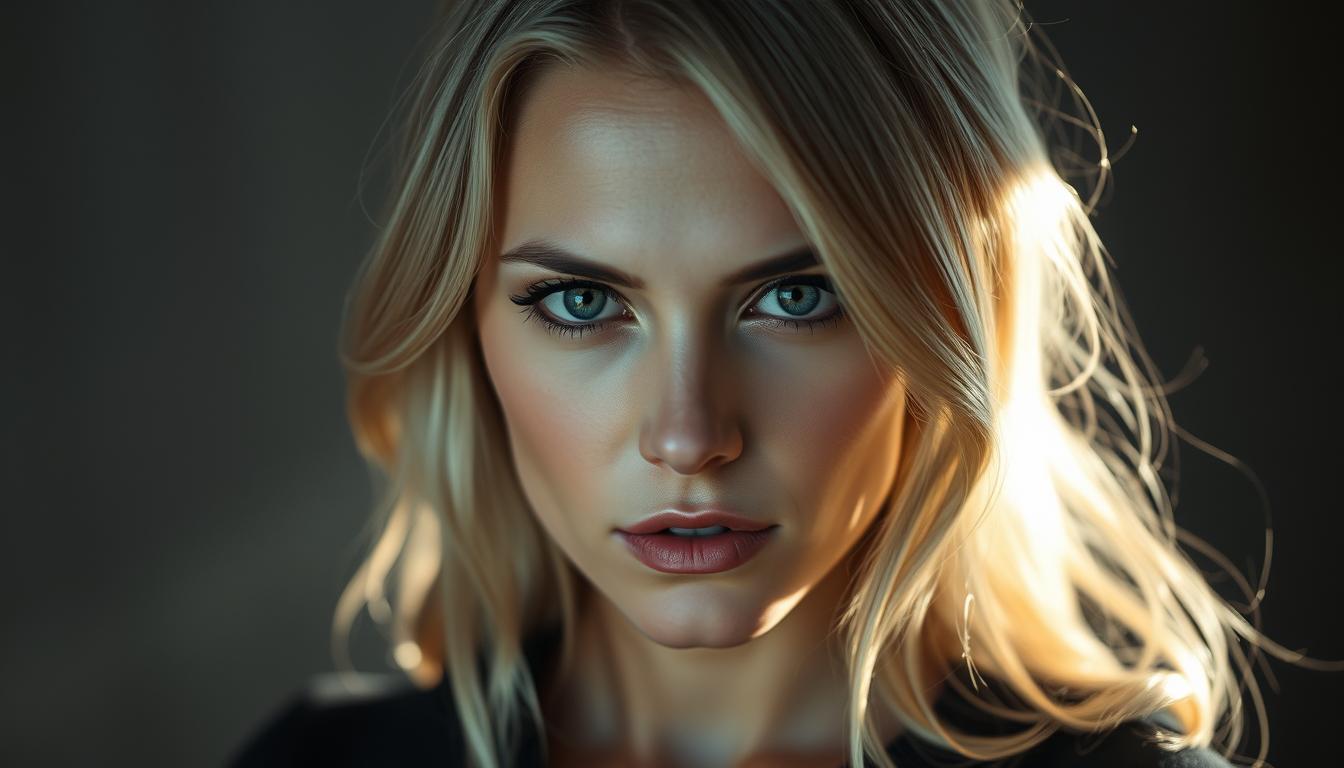 Zimny odcień blondu