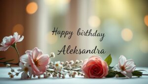 Życzenia imieninowe dla aleksandry