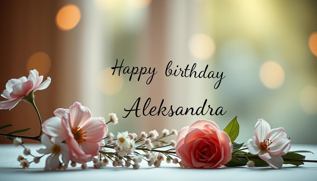 Życzenia imieninowe dla aleksandry