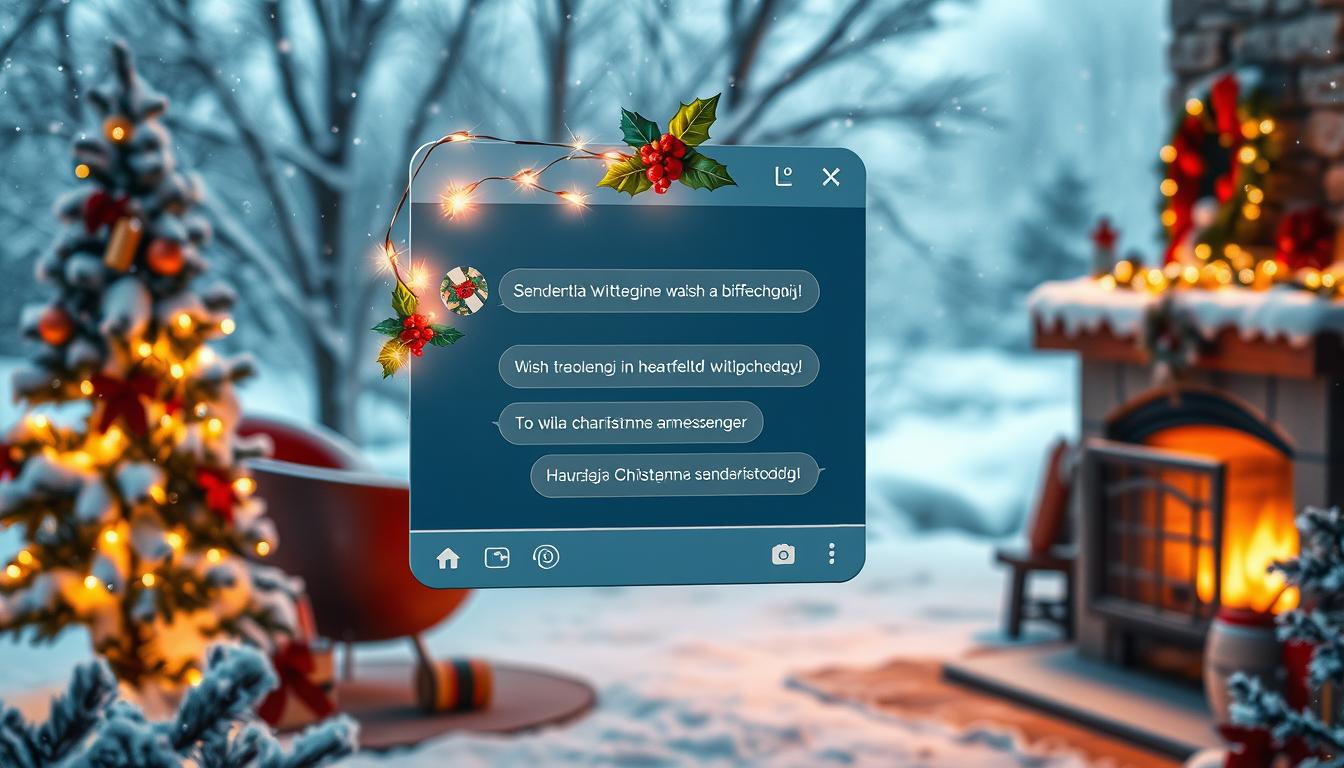 Życzenia świąteczne na messengera