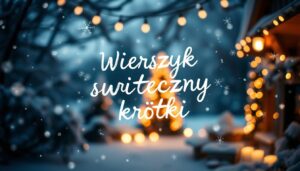 Wierszyk świąteczny krótki