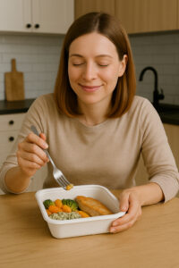 Czy dieta pudełkowa może poprawić zdrowie psychiczne? Historia Magdy, która odzyskała równowagę dzięki diecie.