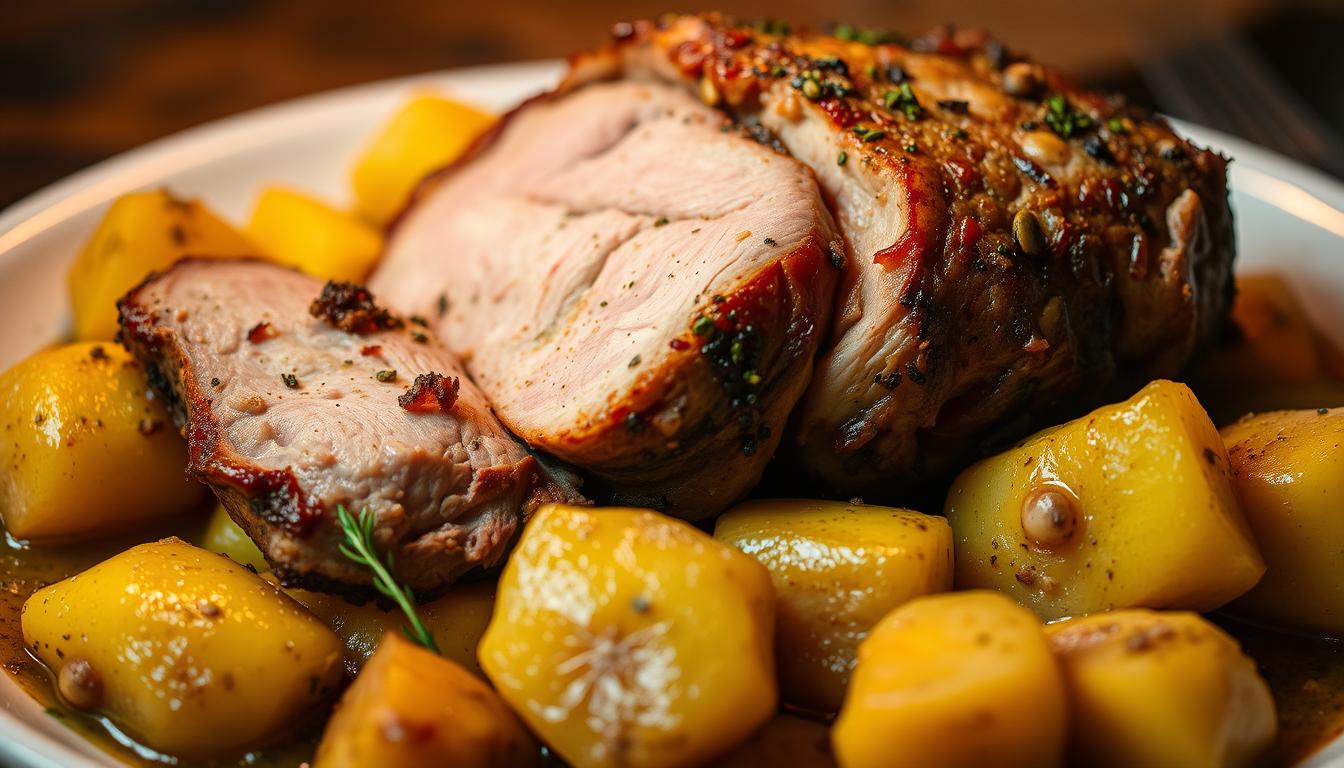 Przepis na schab duszony