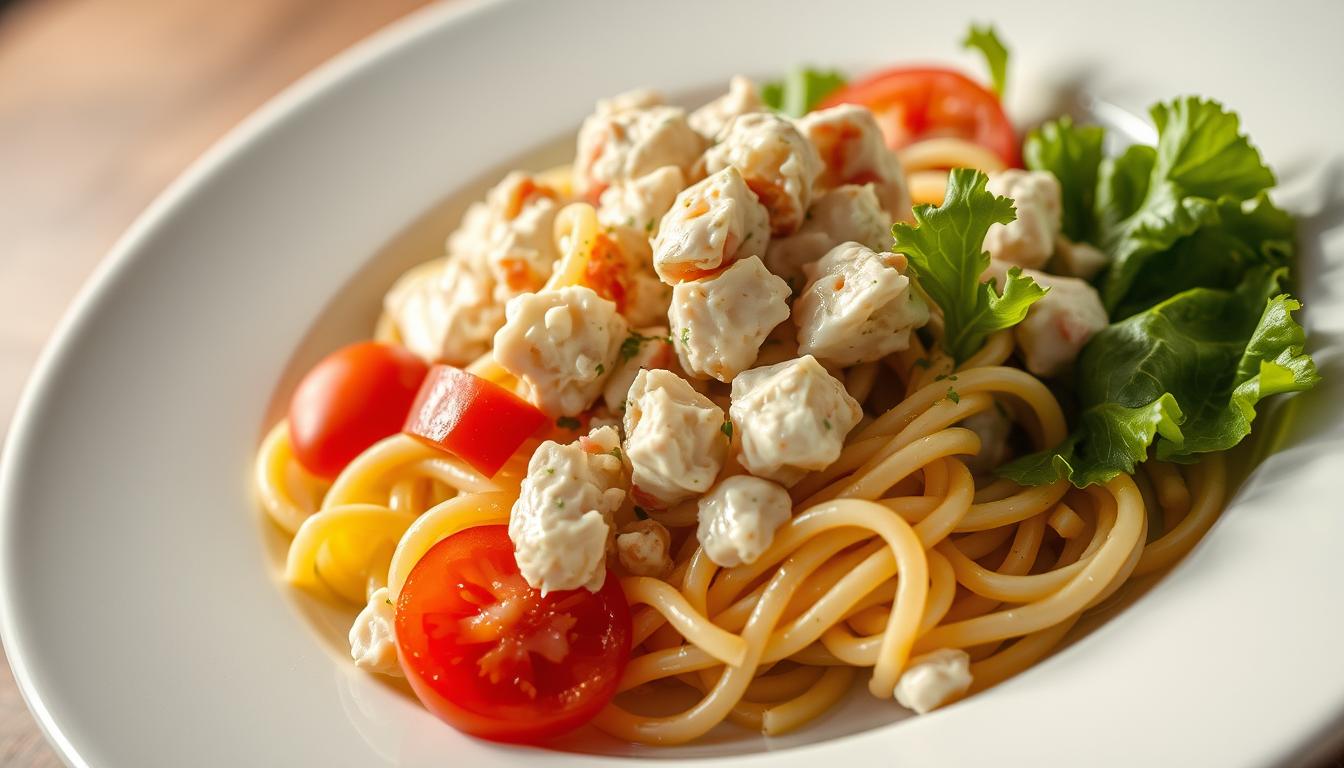 Sałatka krabowa z makaronem