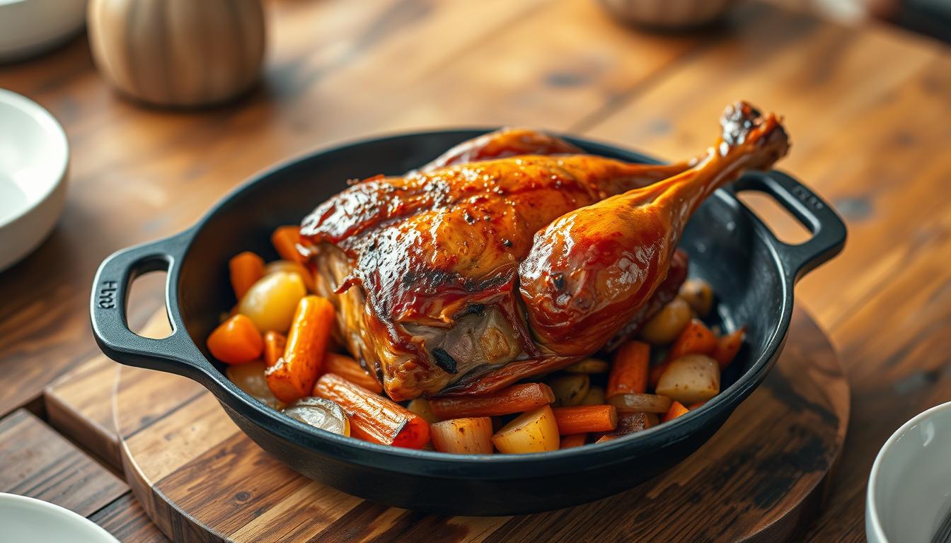 Udko z kaczki na patelni