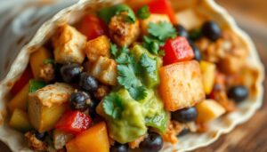 Wegetariańskie burrito