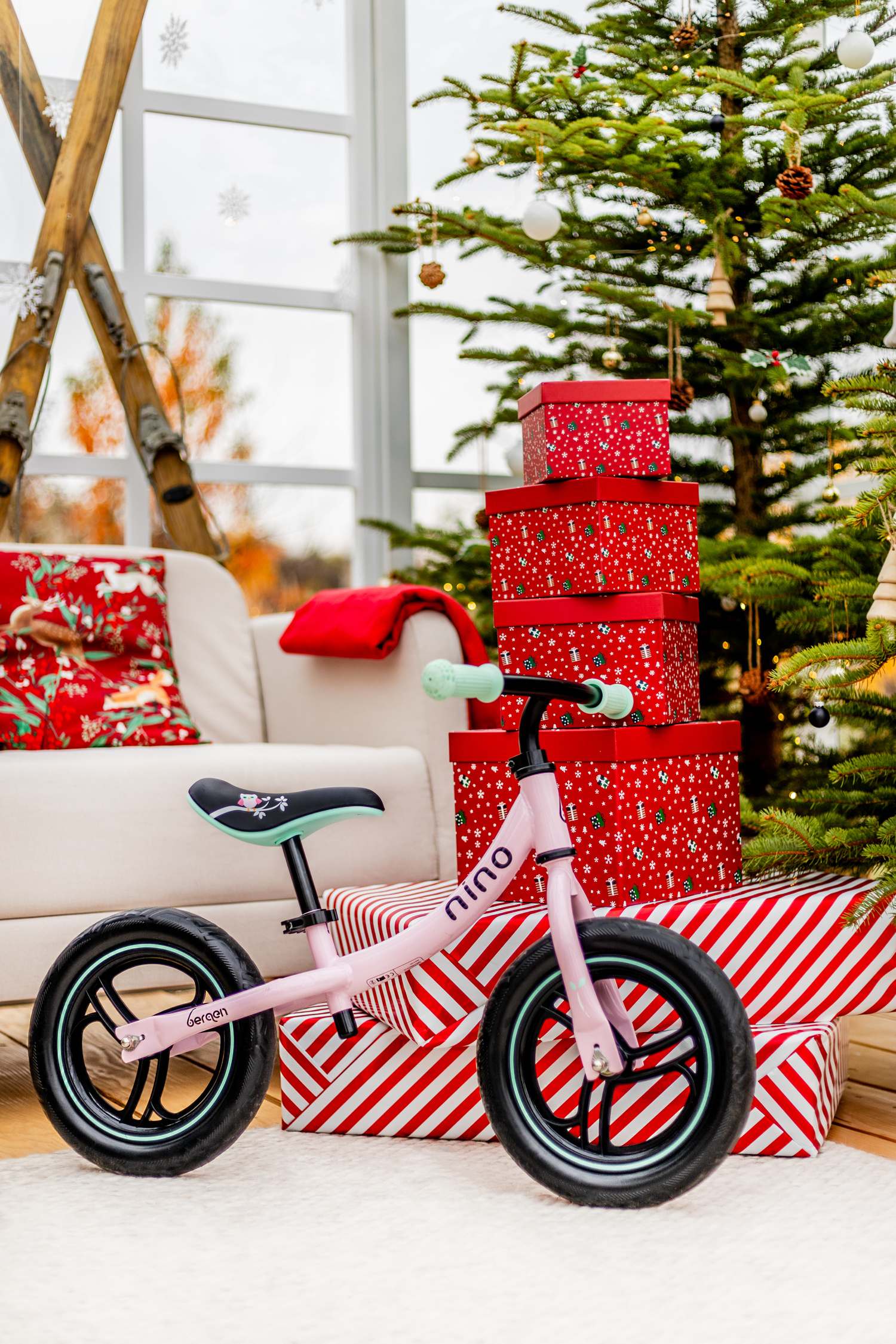 rowerek biegowy dla dziewczynki